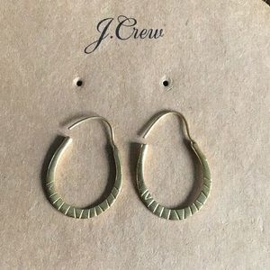 J. Crew 14k gold plated earrings